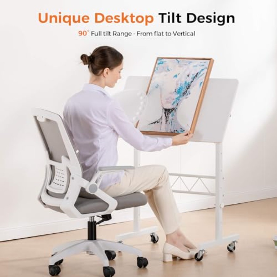 Standing Desk Adjustable Heigh - Home Office Desk บทวิจารณ์และราคา