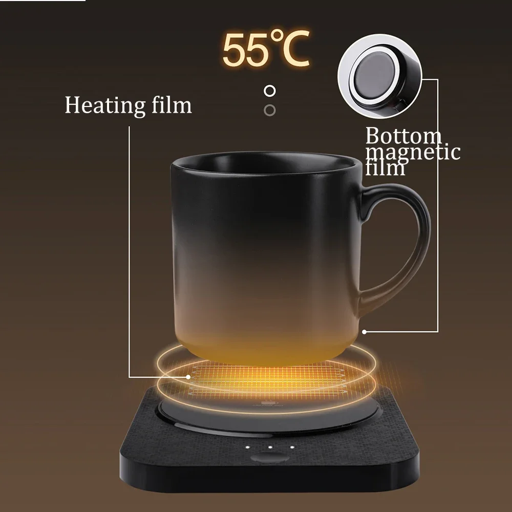 USB Wireless Charging Cup Warm - Home Office Gear บทวิจารณ์และราคา