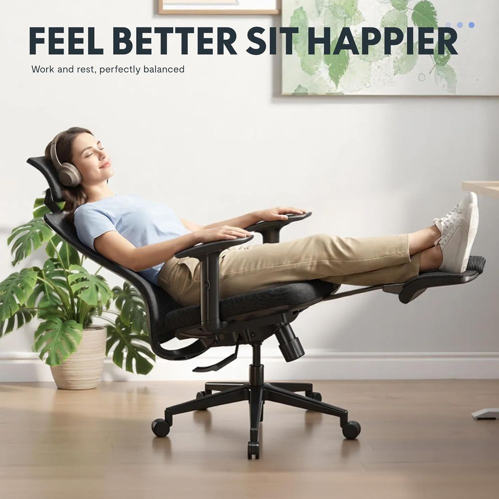 Ergonomic High Back Office Cha - Home Office Desk บทวิจารณ์และราคา