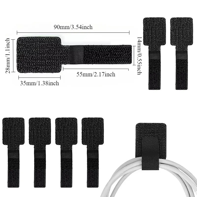 10/20PCS Self-Adhesive Velcro  - Home Office Headset บทวิจารณ์และราคา