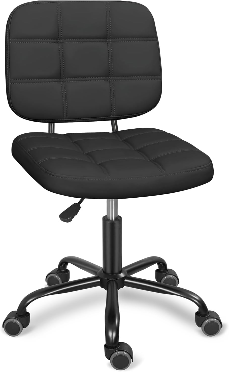 Armless Home Office Desk Chair - Ergonomic Office Chair บทวิจารณ์และราคา