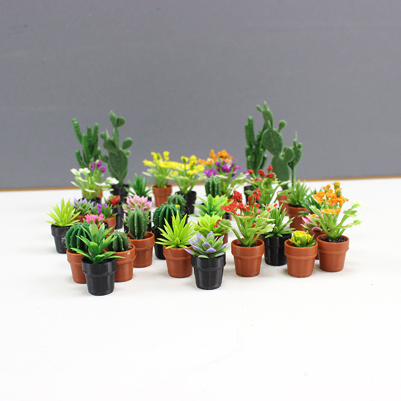 Mini Simulated Plants Cactus S - Plant Desk Mini บทวิจารณ์และราคา