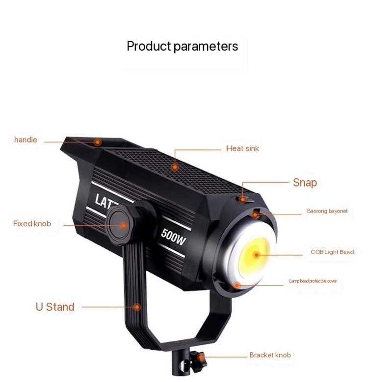 LATZZ 500W LED Video Light 280 - Zoom Lighting Kit บทวิจารณ์และราคา