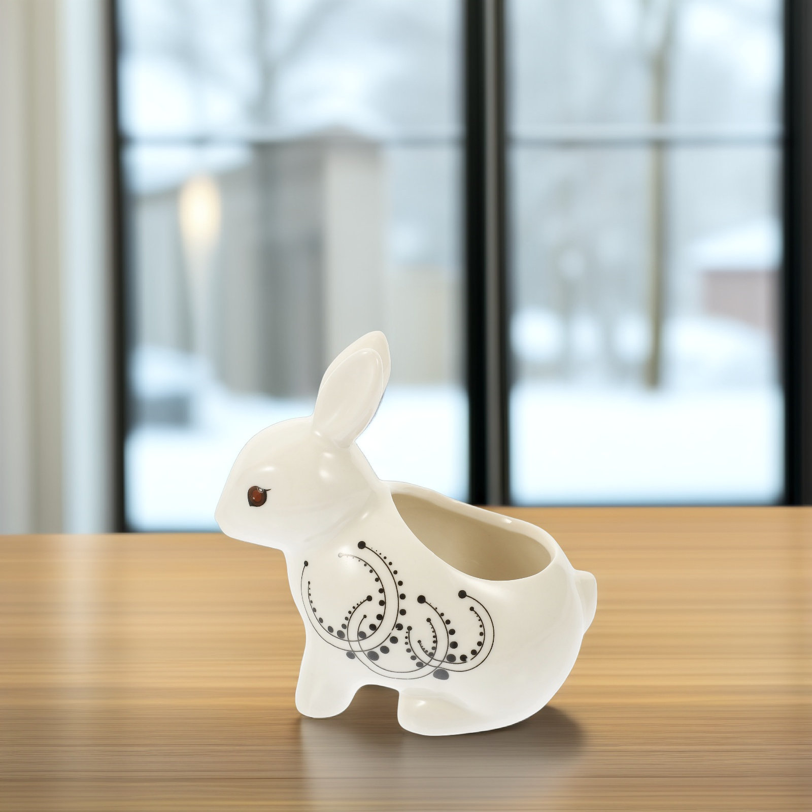 Rabbit Shaped Ceramic Flower P - Home Office Design Ideas บทวิจารณ์และราคา
