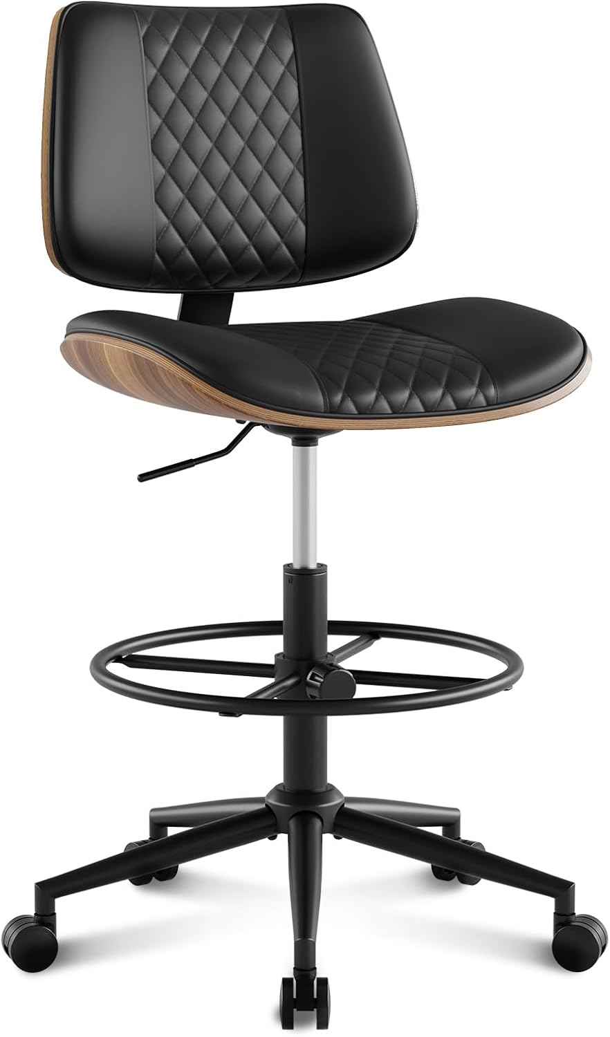 Drafting Chair with Adjustable - Ergonomic Office Chair บทวิจารณ์และราคา
