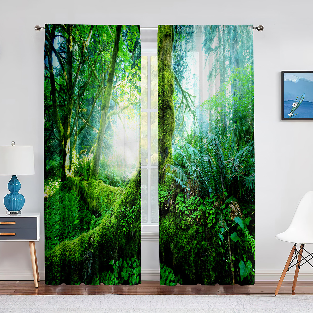Woodland Forest Foliage Sunbea - Home Office With View บทวิจารณ์และราคา