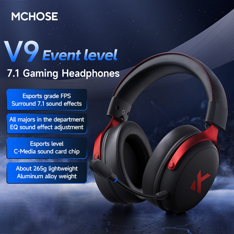 MCHOSE V9 Pro Headset with Mic - Home Office Headset บทวิจารณ์และราคา