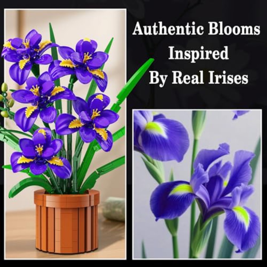 Flowers Botanicals Iris Buildi - Home Office Headset บทวิจารณ์และราคา