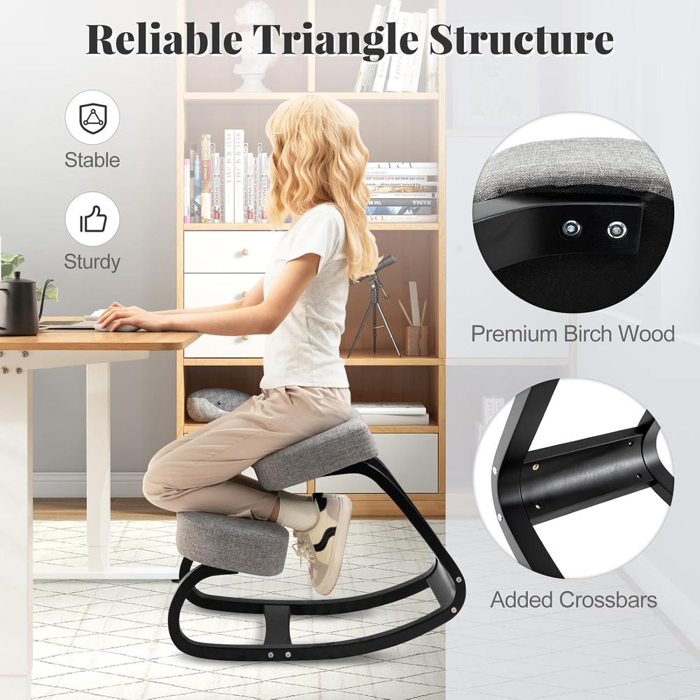 Ergonomic Kneeling Chair with  - Home Office Desk บทวิจารณ์และราคา