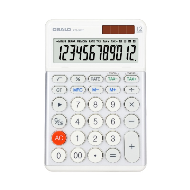 OSALO 300t 12-Digit Solar Desk - Home Office Tax บทวิจารณ์และราคา
