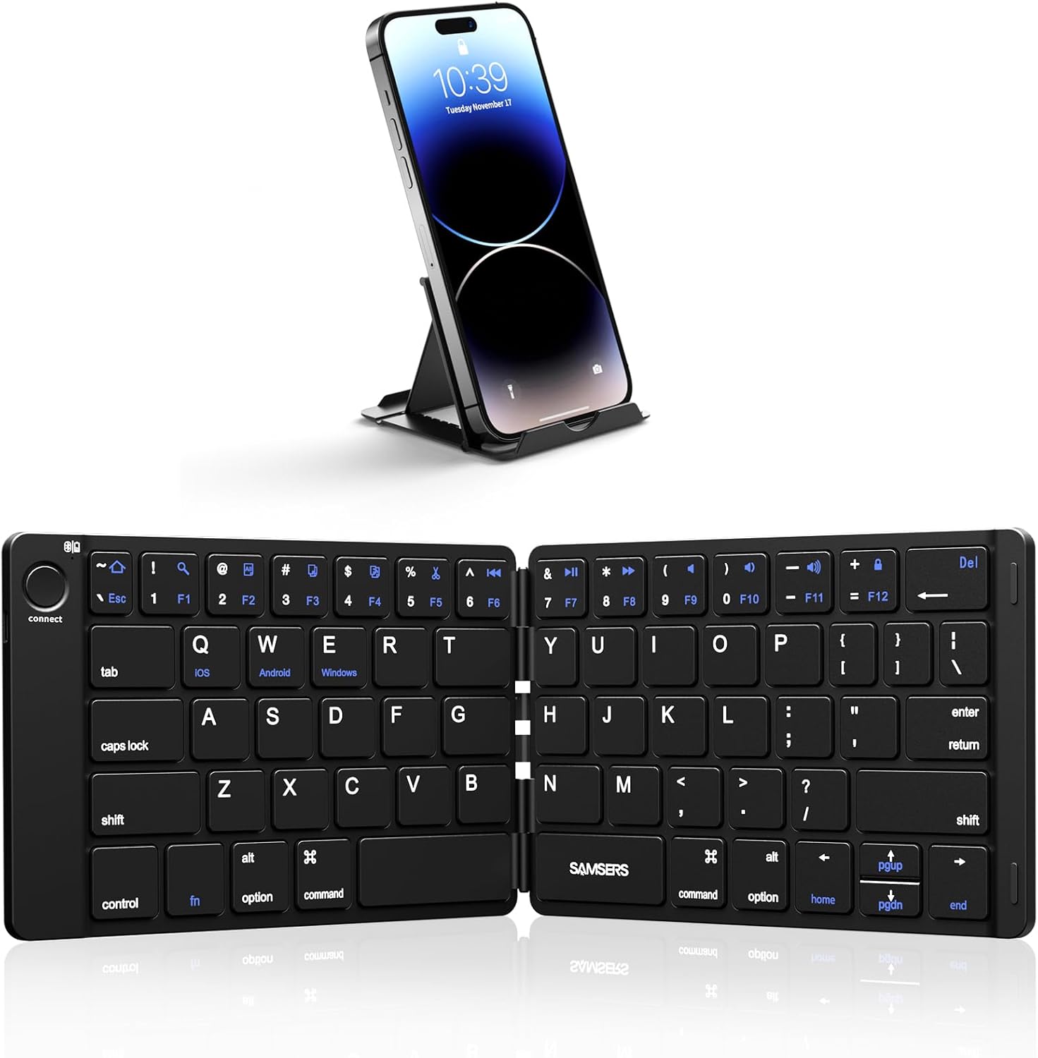 Foldable Bluetooth Keyboard -  - Laptop Stand Foldable บทวิจารณ์และราคา