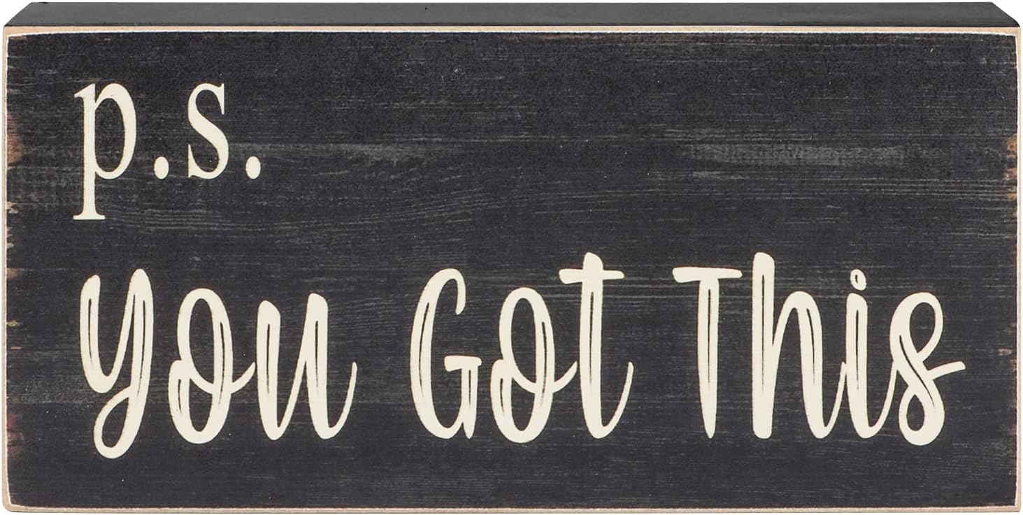 Motivational Desk Decor Black  - Home Office Box บทวิจารณ์และราคา