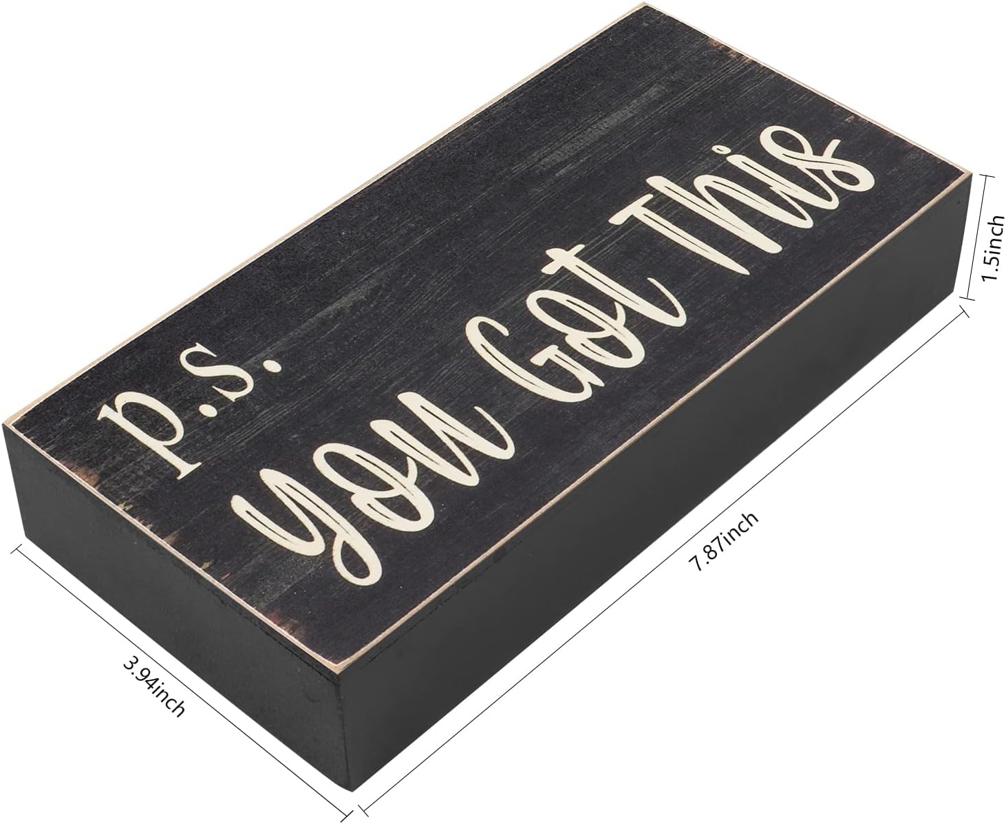 Motivational Desk Decor Black  - Home Office Box บทวิจารณ์และราคา