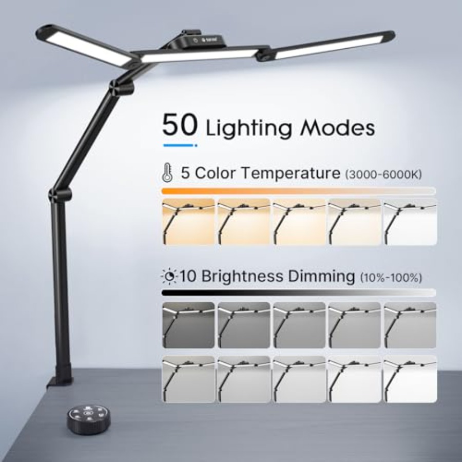 LED Desk Lamp Architect Desk L - Home Office Desk บทวิจารณ์และราคา
