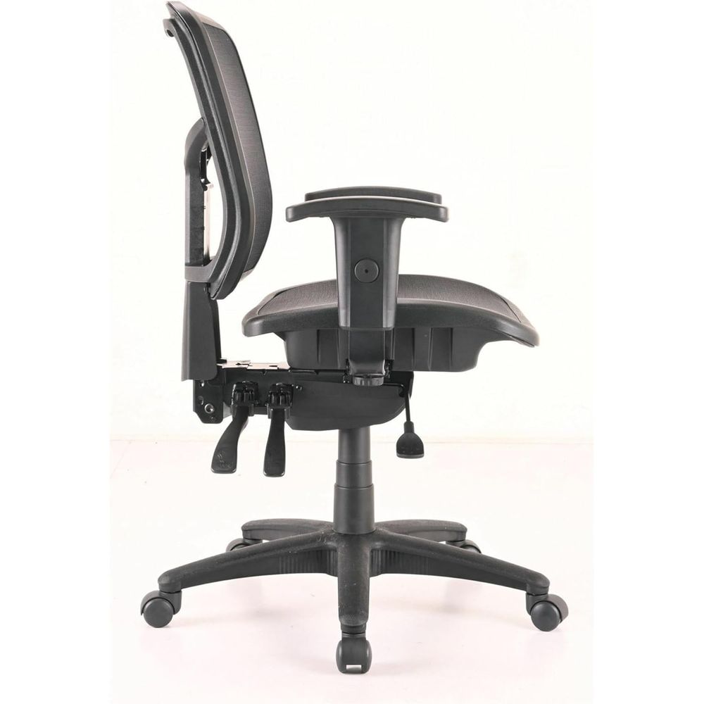 Black Swivel Ergonomic Mesh Of - Ergonomic Office Chair บทวิจารณ์และราคา