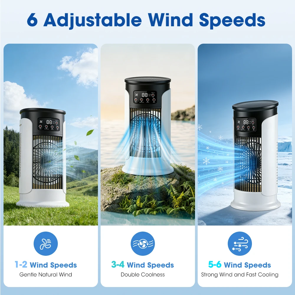 3 In 1 Household Fan Air Condi - Home Office Gear บทวิจารณ์และราคา