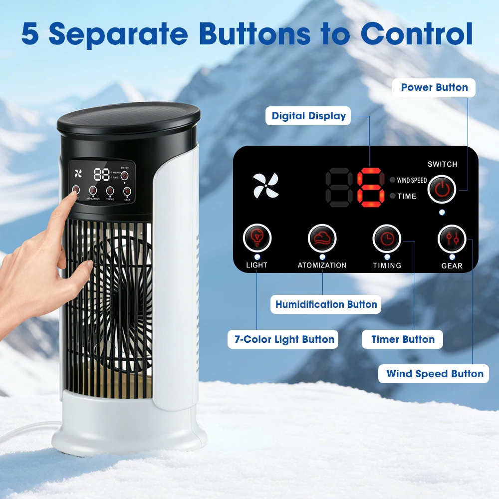 3 In 1 Household Fan Air Condi - Home Office Gear บทวิจารณ์และราคา