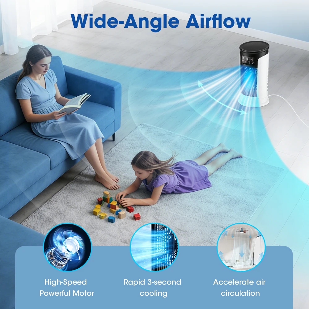 3 In 1 Household Fan Air Condi - Home Office Gear บทวิจารณ์และราคา