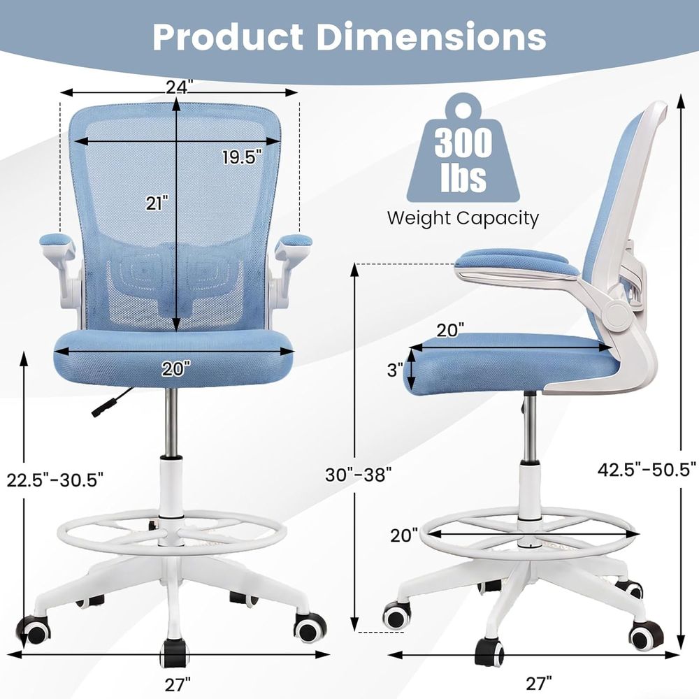 Ergonomic High Back Office Cha - Ergonomic Office Chair บทวิจารณ์และราคา