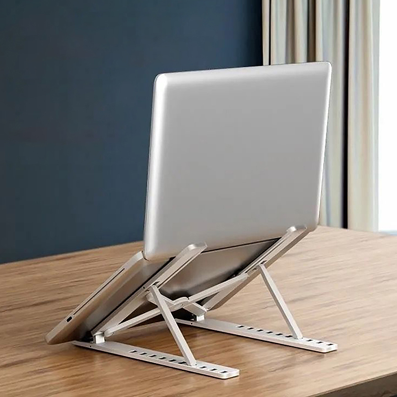 Plastic Laptop Holder Stand Ad - Laptop Stand Foldable บทวิจารณ์และราคา