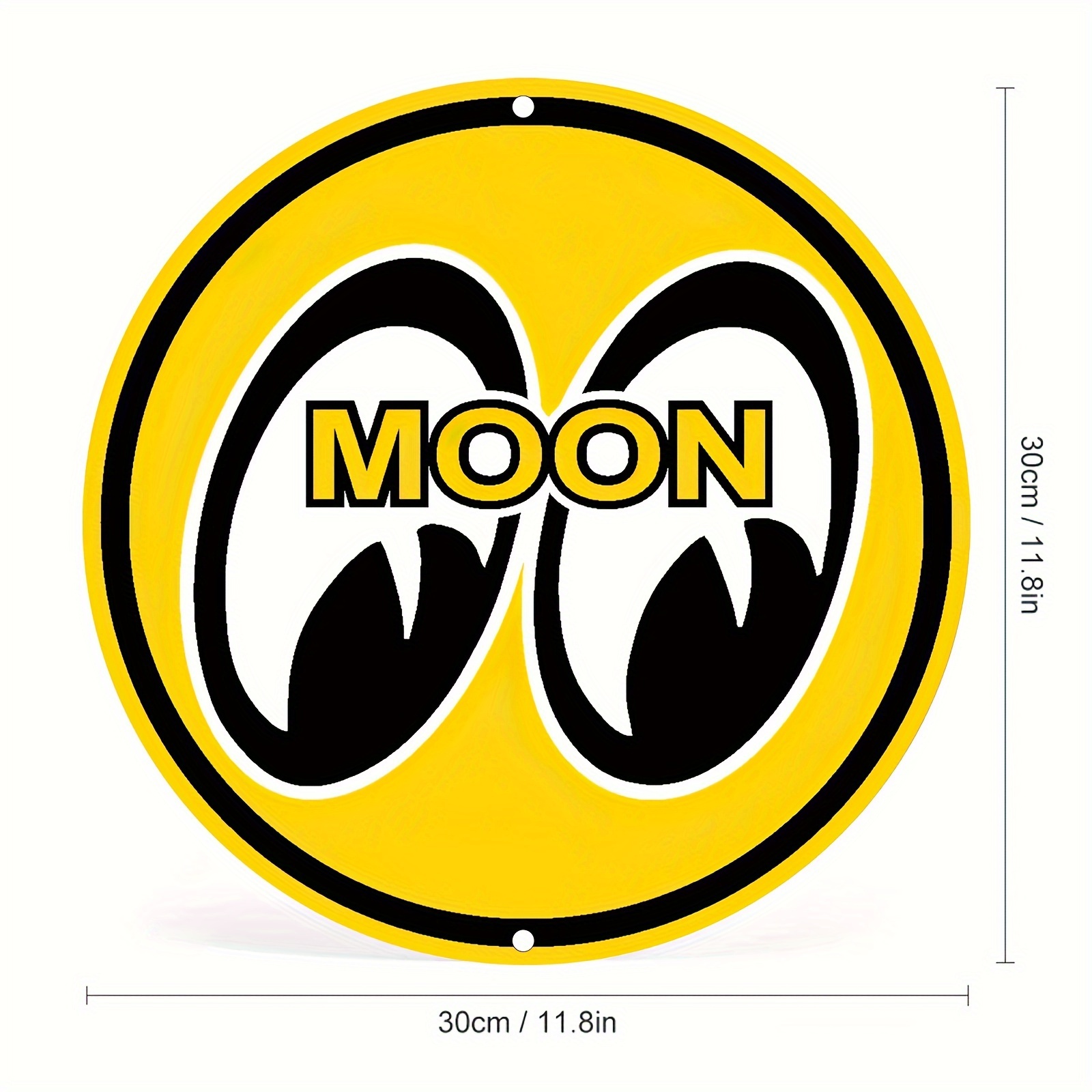 Vintage-Style Round Metal Sign - Home Office Gear บทวิจารณ์และราคา