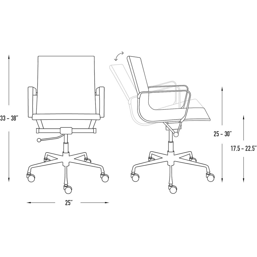 Ribbed Office Chair - Ergonomi - Ergonomic Office Chair บทวิจารณ์และราคา