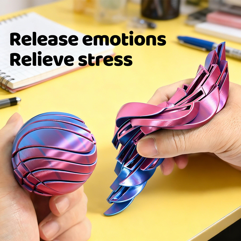 Creative 3D Printed Slime Ball - Home Office Gear บทวิจารณ์และราคา