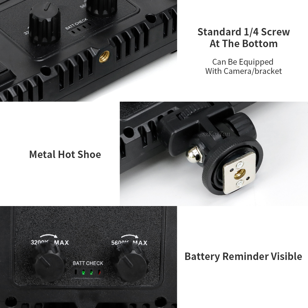 U800 U600 LED Photo Studio Vid - Zoom Lighting Kit บทวิจารณ์และราคา