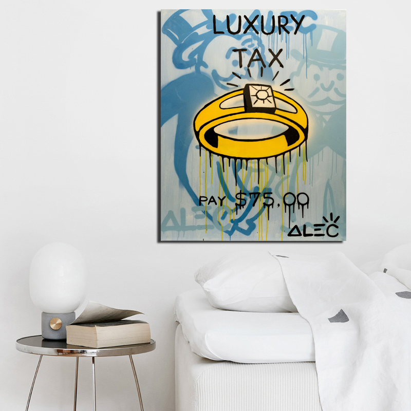 Alec Monopoly Luxury Tax Wall  - Home Office Tax บทวิจารณ์และราคา